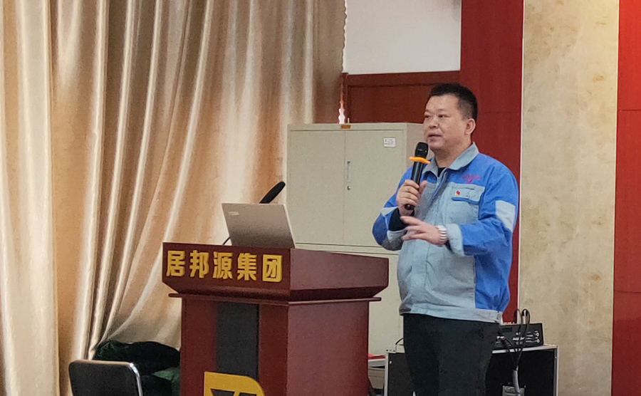 火车跑的快，全靠车头带，山东91麻豆精品秘密入口公司孙宁波总经理做2018年度工作汇报发言