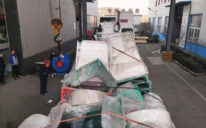 麻豆传媒网站生产线装车完成