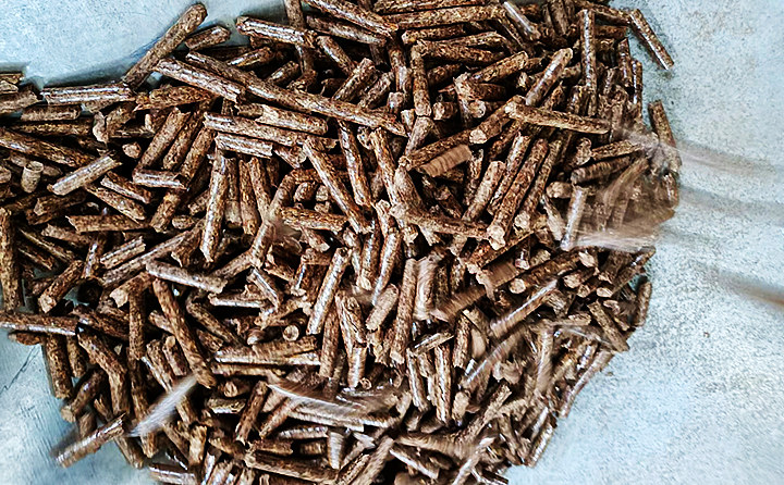 生物质麻豆传媒网站加工的颗粒燃料